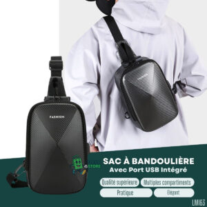Sac à bandoulière Avec Port USB Intégré LM163 - Forsa-Store 1