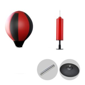 Sac de Boxe de Bureau avec Ventouse - Sac de Frappe Gonflable Anti-Stress – Image 3