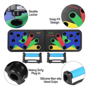 Barre de traction pliable 9 en 1 pour exercices de musculation – Image 3