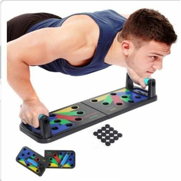 Support de musculation pliable 9 en 1 pour exercices de musculation - Forsa-Store