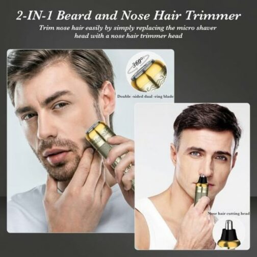 Tondeuse à Cheveux Électrique 3 en1 – Rechargeable