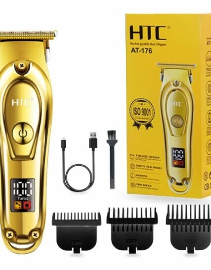 Tondeuse à Cheveux Rechargeable HTC AT-176 avec Écran LED