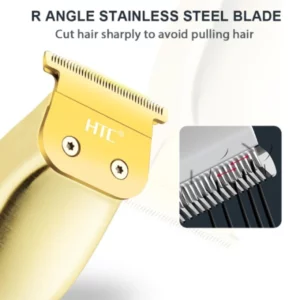 Tondeuse à Cheveux Rechargeable HTC AT-176 avec Écran LED – Image 3