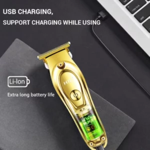 Tondeuse à Cheveux Rechargeable HTC AT-176 avec Écran LED – Image 5