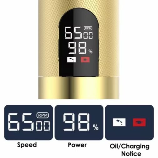 Tondeuse à Cheveux Rechargeable HTC AT-566 avec Écran LCD