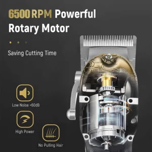 Tondeuse cheveux metallique YACHEN YC-011A – Image 4