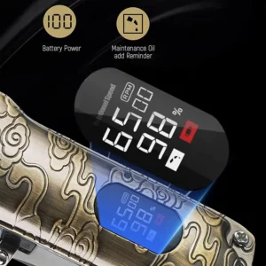 Tondeuse cheveux metallique YACHEN YC-011A – Image 5