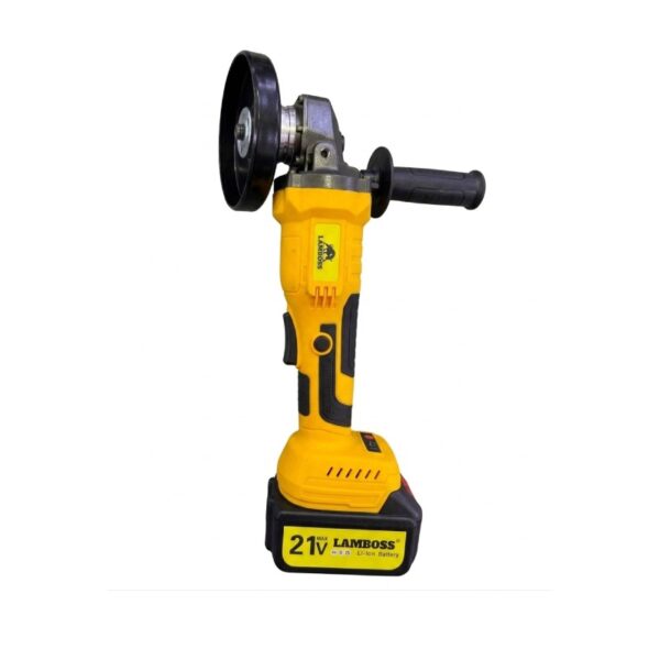 Meuleuse LAMBOSS D'angle Portatif Avec 2 Batterie Et Chargeur 21V