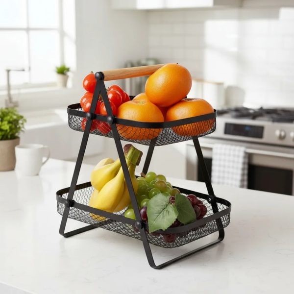 Présentoir à fruits en métal - Forsa Store