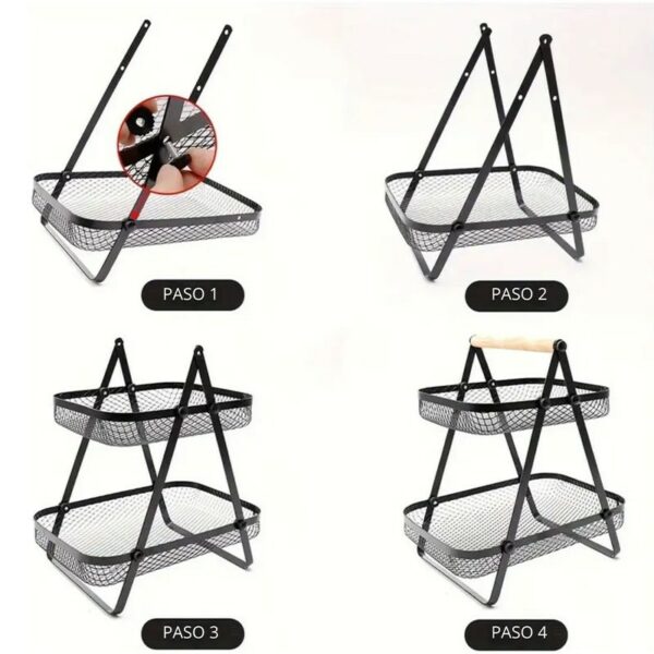 Présentoir à fruits en métal - Forsa Store