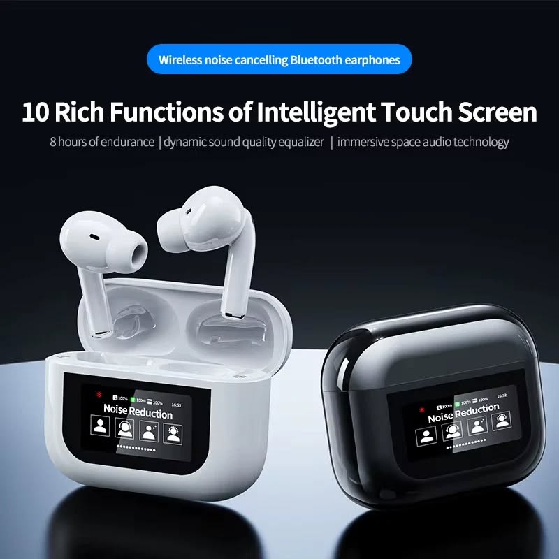 🎧 Écouteurs A9 Pro TWS Bluetooth 5.3 – Son puissant & ANC 🔥 - 1