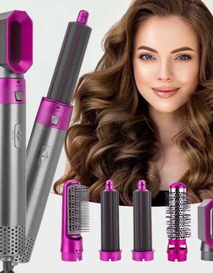 Brosse sèche-cheveux 5 en 1