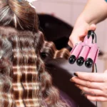 Fer-a-Friser-Chauffant-pour-Cheveux-Boucleur-a-3-tubes-22mm