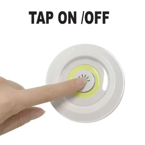 Lot de 3 Spots Led Sans Fil avec Télécommande