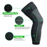 Manchon-de-Compression-Long-pour-Genou-et-Jambe-Antiderapant-2