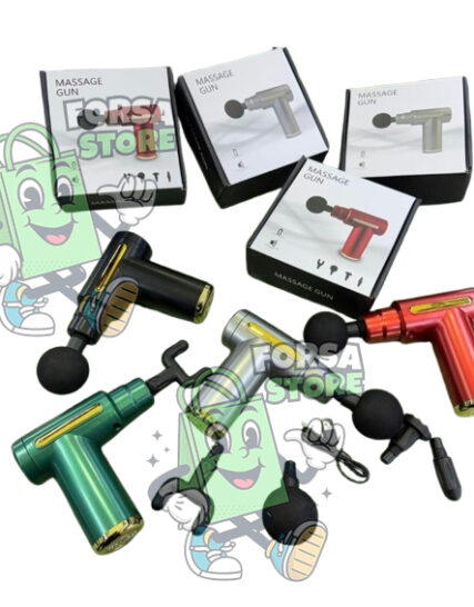 Pistolet De Massage Musculaire Sans Fil 4 Têtes
