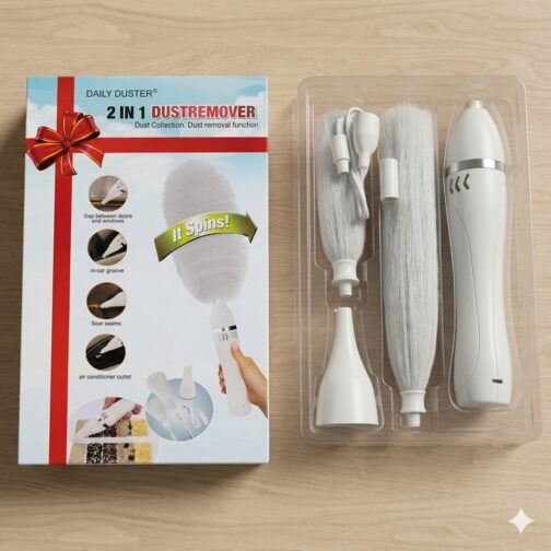 Plumeau Électrique 2-en-1 Rechargeable