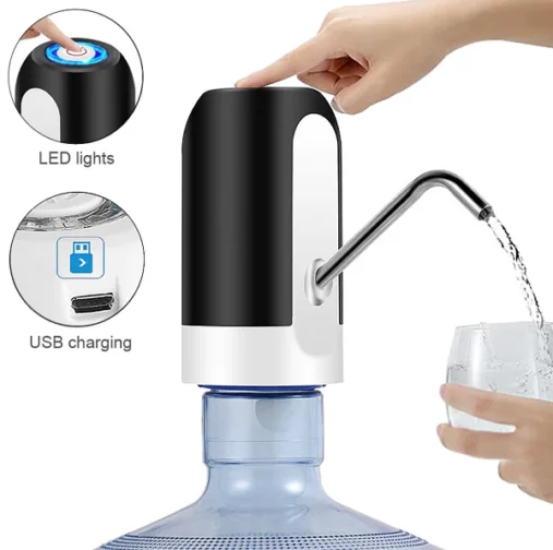 Pompe à eau automatique rechargeable -USB – Forsa-Store