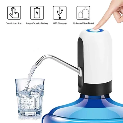 Pompe à eau automatique rechargeable -USB – Forsa-Store