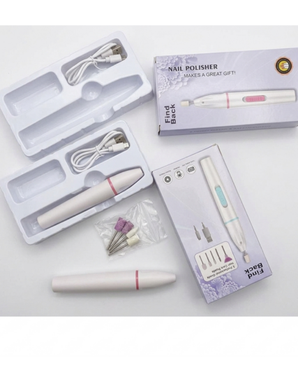 Ponceuse à Ongles Électrique Rechargeable 5en1 Find Back