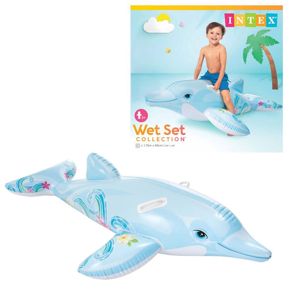 Dauphin Gonflable Intex – 175 x 66 cm - 6