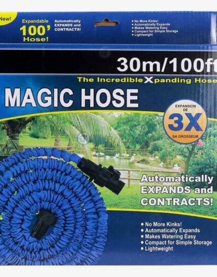 Magic Hose Tuyau d’Arrosage Extensible – 30m