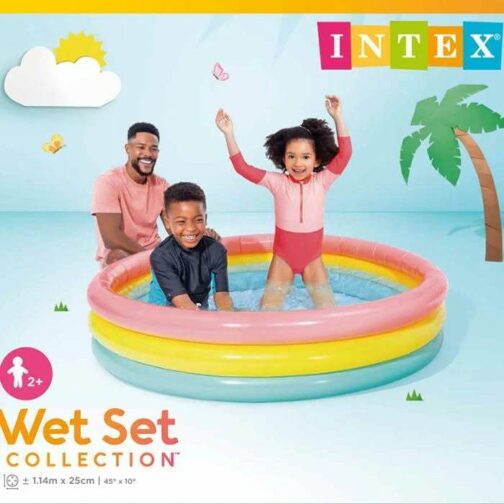Piscine Intex Sunset Glow 114 × 25 cm