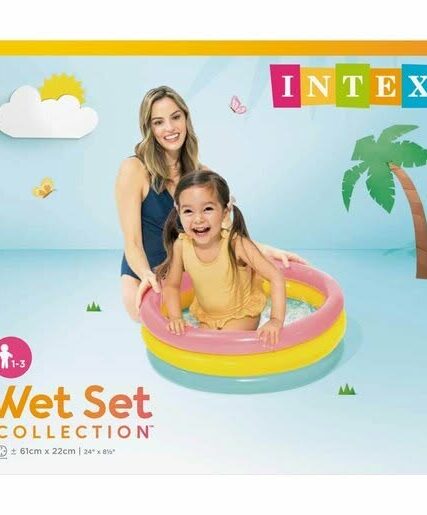 Piscine pour bébé Intex Sunset Glow 61 Cm * 22 Cm