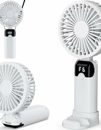 Ventilateur Portable LED à Affichage Digital