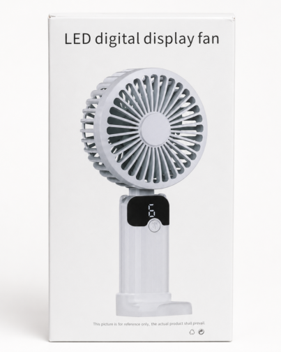 Ventilateur Portable LED à Affichage Digital – 2