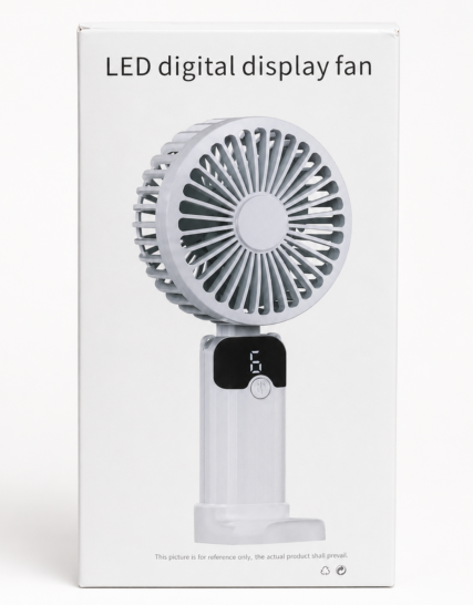 Ventilateur Portable LED à Affichage Digital