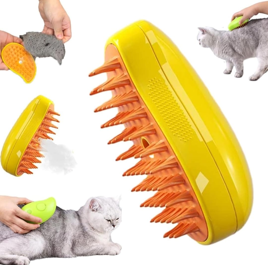 Brosse à Vapeur Electrique pour Chat et Chien - 1