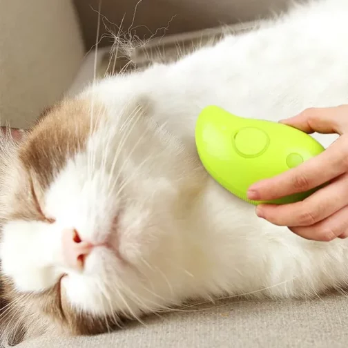 Brosse à Vapeur Electrique pour Chat et Chien