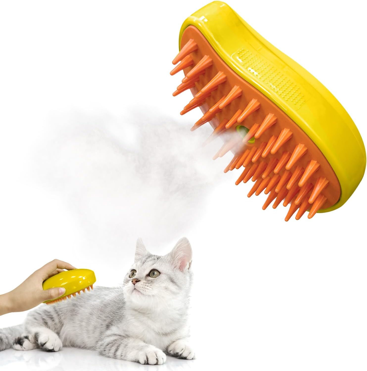Brosse à vapeur pour chien et chat - 1