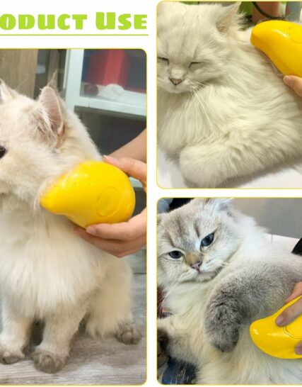 Brosse à vapeur pour chien et chat
