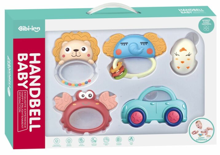 Ensemble de jouets sonores (5 pièces)