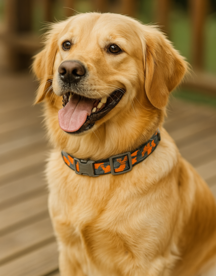 Le collier chic réglable que tous les chiens adorent