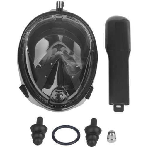 Masque de plongée intégral avec Support de caméra Amovible