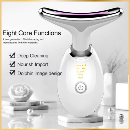 Massage Facial Vibrant – Ultra Lifting avec 7 LED