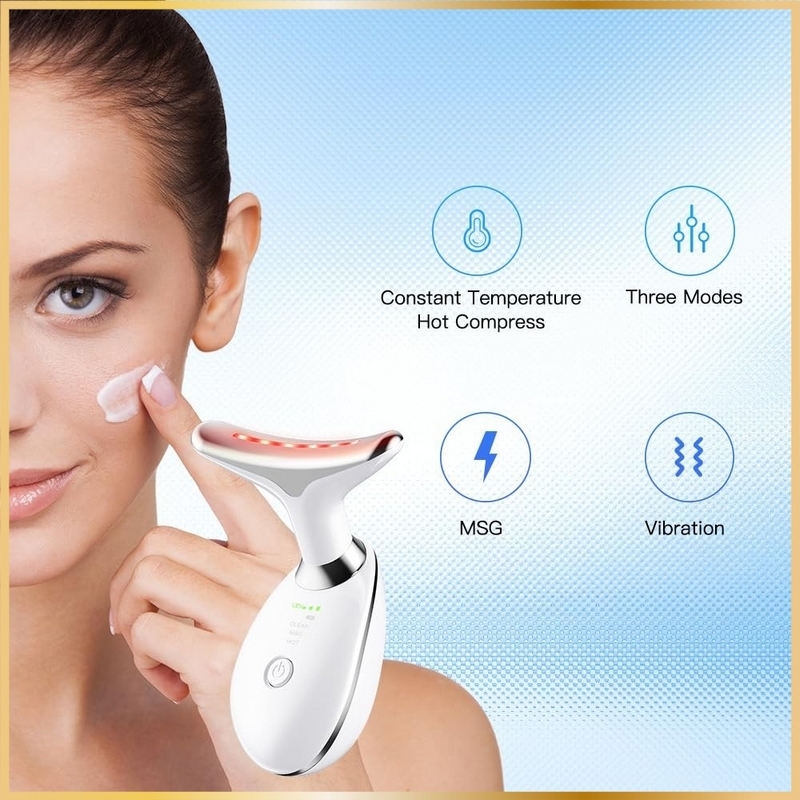 Massage Facial Vibrant – Ultra Lifting avec 7 LED - 5