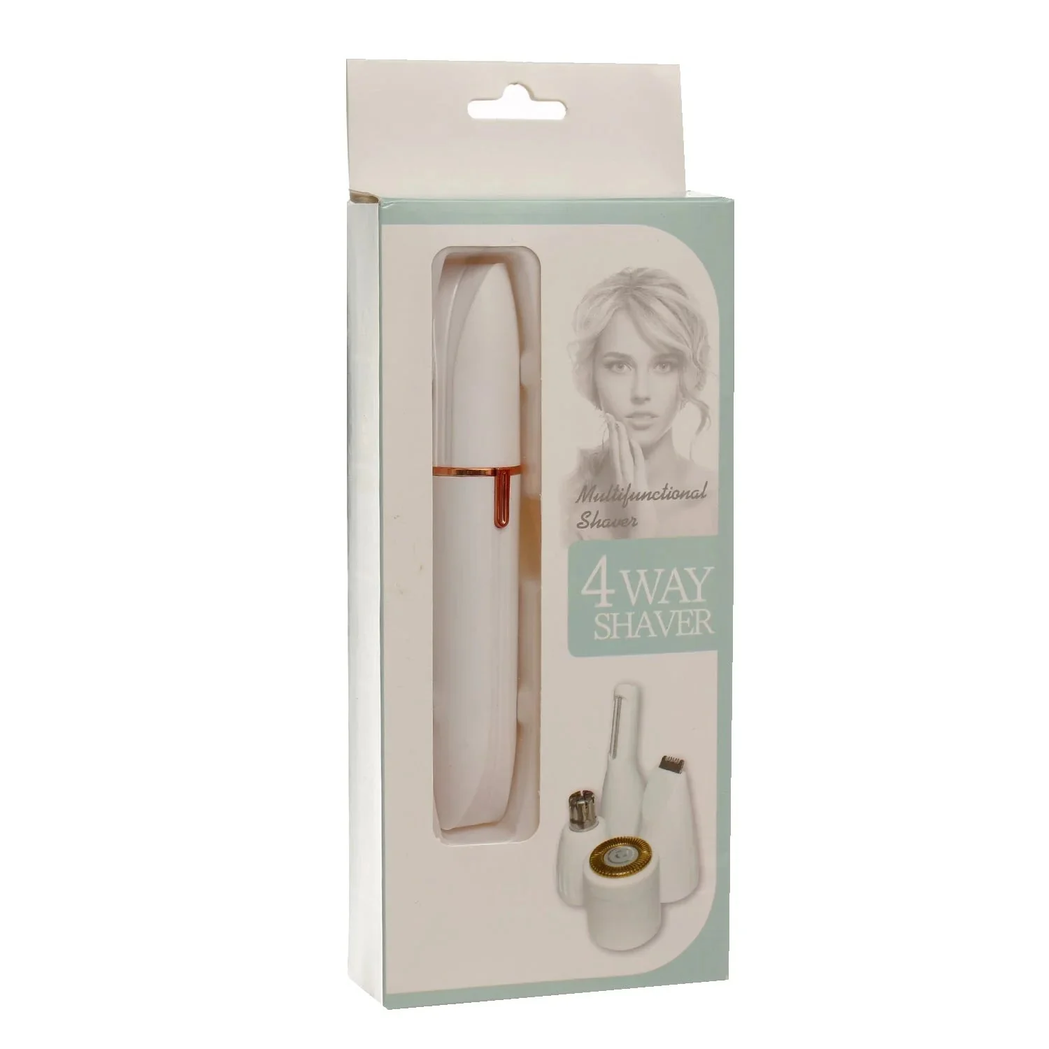 Rasoir multifonction 4 en 1 pour femme (rechargeable) Rasoir multifonction 4 en 1 pour femme (rechargeable)