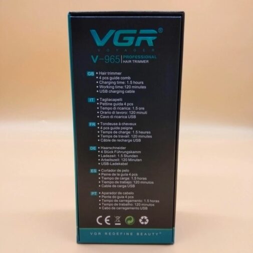 Tondeuse professionnelle pour hommes VGR V-965