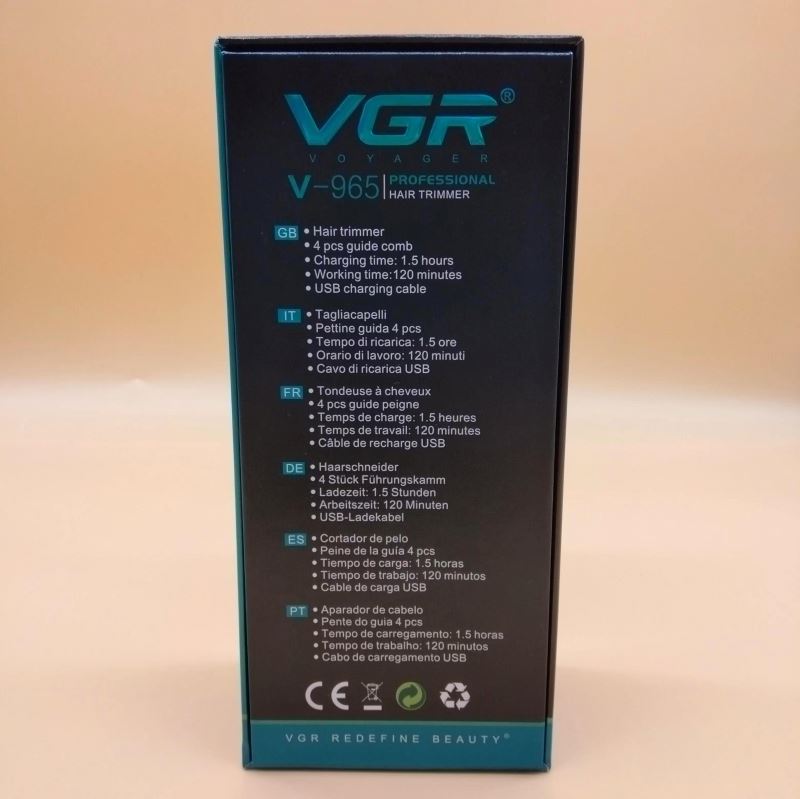 Tondeuse professionnelle pour hommes VGR V-965 - 1
