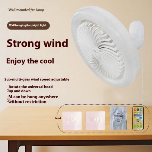 Ventilateur de Plafond LED Multifonction 30W – 4