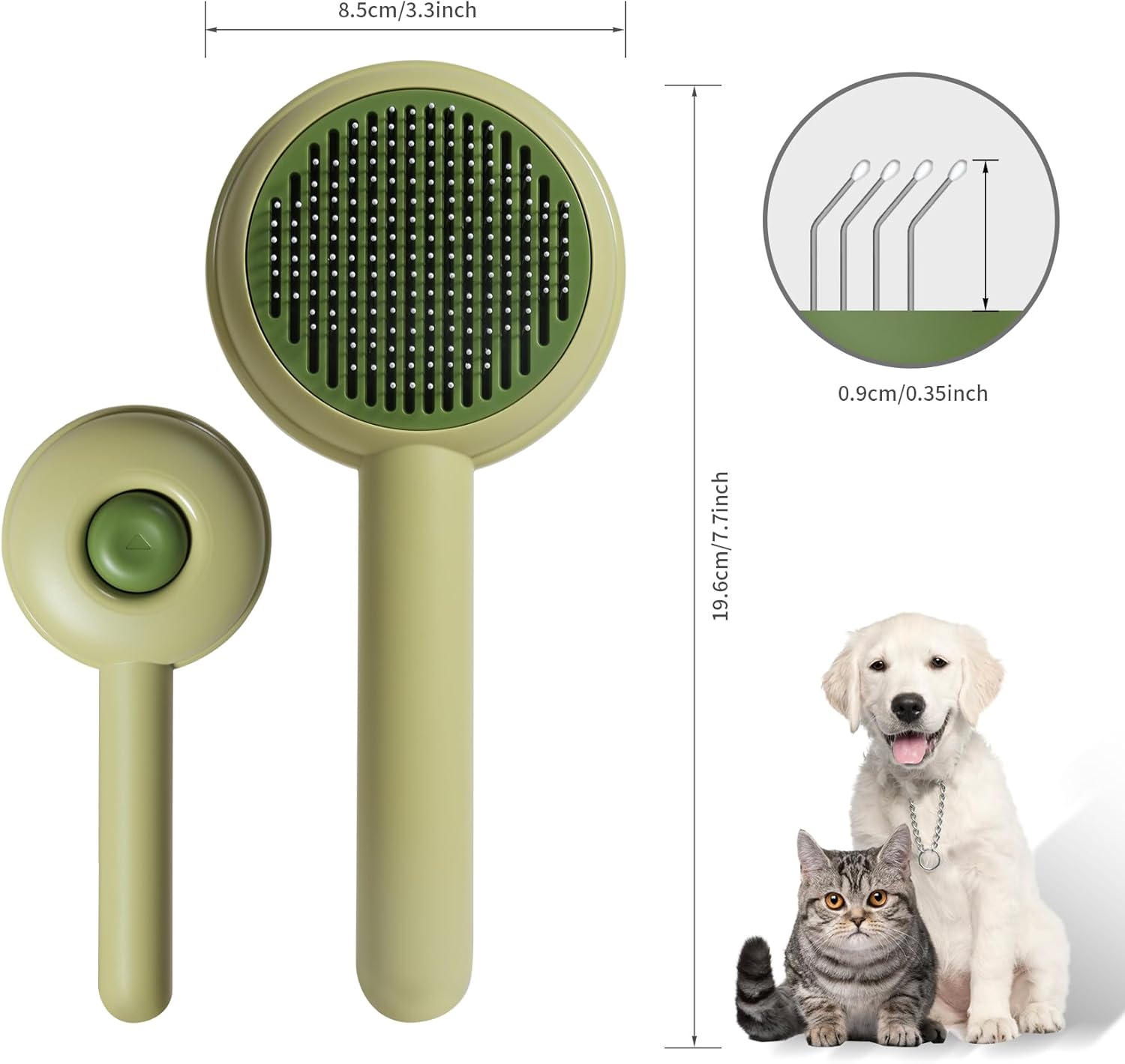 brosse de toilettage pour chiens et chats - 2