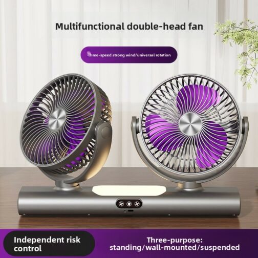 ventilateur USB à double tête – 1