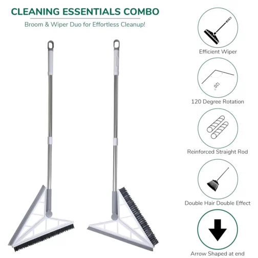 2 in 1 V Shaped Bathroom Cleaning Brush – 1