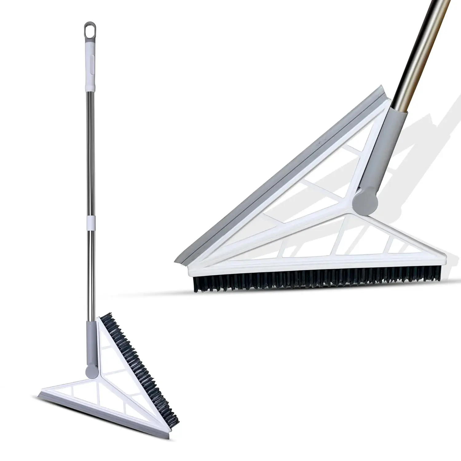 2 in 1 V Shaped Bathroom Cleaning Brush