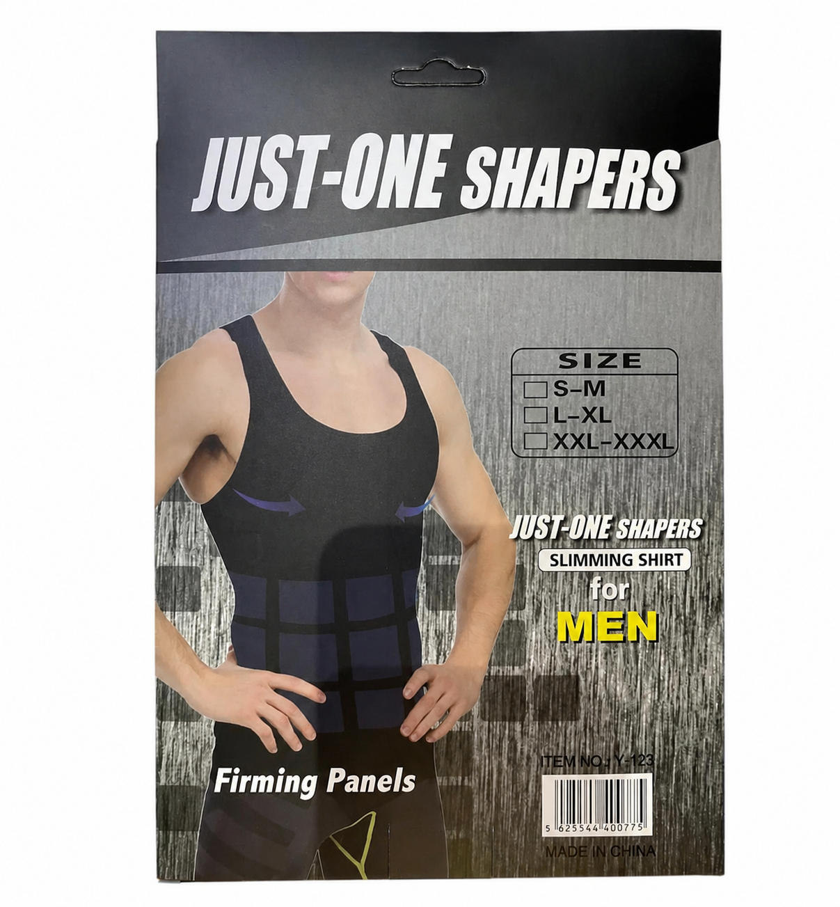 Débardeur à maigrissant pour homme gym One Shapers Slimming Shirt - Noir Débardeur à maigrissant pour homme gym One Shapers Slimming Shirt - Noir