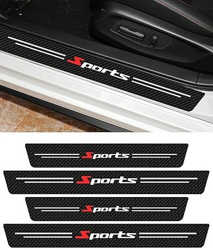 Pack 4 Bandes De Seuil De Voiture